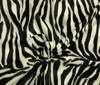 black ~ white Animal Fur Imitation Fabric Short Pile