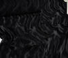 Black Fur Imitation Fabric Short Pile corrugated pattern