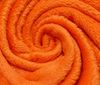 Orange Soft Fleece Fabric high quality