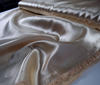 Beige Heavy Satin  Fabric