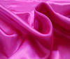 Pink Schöner Polyester Satinstoff Schwer Stoff Meterware