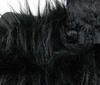 Black Mammoth Shaggy extrem long hair fake fur fabric