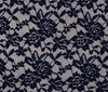 Navy bi-stretch Traumhafte Spitze Blumenmuster Stoff Meterware