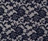 Navy bi-stretch Traumhafte Spitze Blumenmuster Stoff Meterware