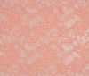 light coral Bi-Stretch Lace Fabric Floral Pattern