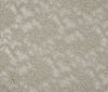 Silver Bi-Stretch Lace Fabric Floral Pattern