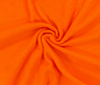 orange Fleecestoff antipilling weich und wohlig warm Stoff