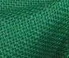 green 100% Jute Fabric Burlap Sackcloth