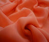 Orange Chiffon fabric