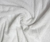 white Terry terrycloth heavy 2sided fabric