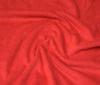 red Terry terrycloth heavy 2sided fabric