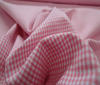 Pink Patchwork Cotton Fabric Vichy 2mm