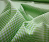 Light green Patchwork Cotton Fabric Vichy 2mm