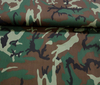 Multi-coloured Camouflage Fabric Twill