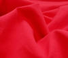 Rot edel Baumwolle Jersey Sweatshirt Stoff softig Meterware