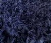 dark blue Teddy Long hair Fur Fabric Faux Fur