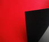 schwarz~rot Neopren-Imitat Stoff Stretch Doubleface 1-1,5mm