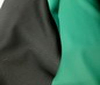 black ~ green Doubleface Stretch Neoprene Fabric