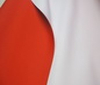 rot~weiß Neopren-Imitat Stoff Stretch Doubleface 1-1,5mm