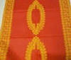 rot~gold Patchwork Oriental-Look Stoff Meterware Stoffe