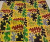 yellow Patchwork Water Animals Cotton Fabric