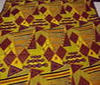 gelb~dklbraun Baumwolle Patchwork Bedruckt Stoff Meterware