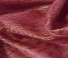 pink ~ gold Luxurious Croco Leather Fabric Embossing