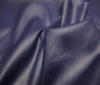 Dark Blue Water-repellent Linen Fabric Coated