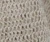 sandbeige Fein Mesh Stoff Filet Netzstoff Meterware Stoffe