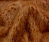 golden brown Long Hair Rasta Fur Imitation Soft fabric