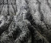 Rest 0,75m Grey~black~white Soft Luxury faux Fur Fabric Short Ha