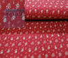 Red~beige Original Patchwork Flowers Cotton Fabric