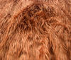 Gold Brown Mongolian Shaggy Fake Fur fabric