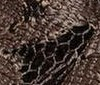 dark brown Lace Fabric Scallop
