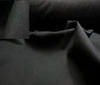 black Heavy Cotton Flannel Fabric Robust 600g