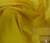 Yellow Knobs Coated Cotton fabric