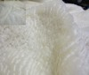 white ~ gold Exclusiv Persian Lamb Fur Imitation Luxurios fabric