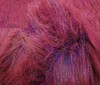 pink ~ blue m?lange Fluffy Long Hair Woven Fur Imitation fabric