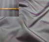 Grau~violett Feine italienische Seide gestreift Stoff Meterware