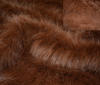 auburn Squirrel fur longhair faux fur fabric