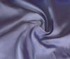 REST 3,3m  Blau ~ Lila Seide Stoff Zweifarbig Struktur Edel Mete