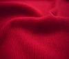 coca-cola red Stretch Winter knitted cuffs knitted fabric 3mm