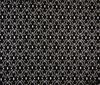 Schwarz Spandex Spitzenstoff bi-stretch Kreise-Optik Stoff