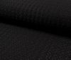 black Bi-stretch Raschel lace fabric