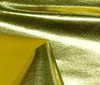 Gold Metallic Lycrastoff bi-stretch 10%Elasthan Stoff Meterware